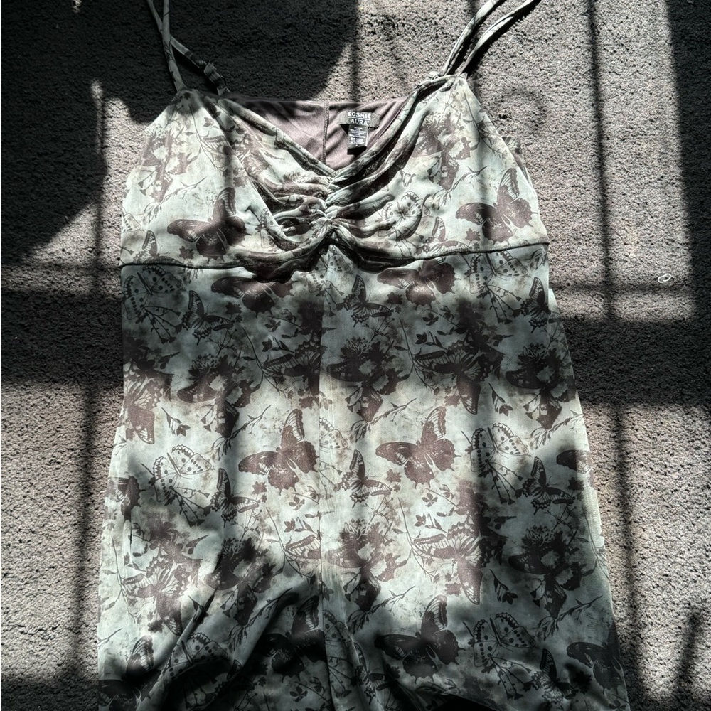 Hot Topic Floral Butterfly Dress Size 3x